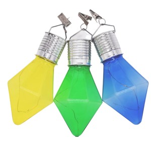 Lámpara Solar Colgante para Exteriores, Impermeable, con Bombilla de Diamante, 6-12 Horas de Duración, Decoración para Patio, Jardín y Camping - Product Image 4