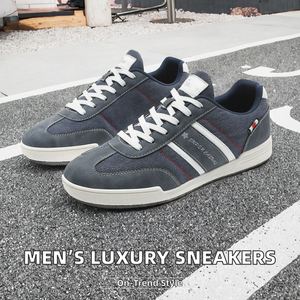 Nouvelles Chaussures de Luxe Classiques pour Hommes 2025, Grande Taille 47, Antidérapantes TPR, Design Italien, Baskets Décontractées en Maille EVA - Product Image 2