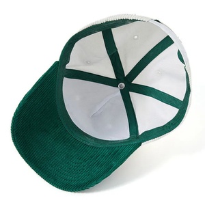 Fashion High Quality <b>Waterproof</b> Sports Streetwear Custom Corduroy Baseball Cap Outdoor Dad <b>Hat</b> with Fruit Pattern - Product Image 6