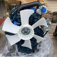 Ensemble moteur diesel JM V3300 V3300-T 3,3 L 68 kW 4 cylindres turbocompressé adapté au moteur Kubota V3300