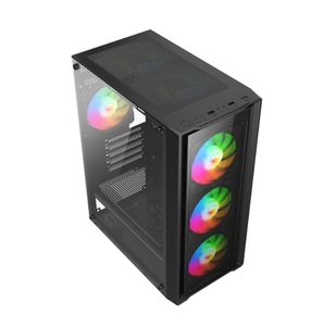 305-3 Estuche <span class=keywords><strong>de</strong></span> juegos <span class=keywords><strong>de</strong></span> vidrio Gabinete <span class=keywords><strong>de</strong></span> escritorio Gamer RGB Boitier Gamer Computadora <span class=keywords><strong>PC</strong></span> Estuche <span class=keywords><strong>Chasis</strong></span> - Product Image 5