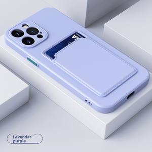 Funda Protectora Delgada y Ligera con Ranura para Tarjetas y Protección Antihuellas para Teléfonos Móviles <span class=keywords><strong>iPhone</strong></span> y Android, Venta al Por Mayor - Product Image 4