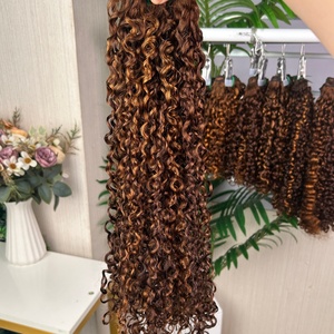 12a Fumi Super Double Drawn Virgin Human Hair Spiral Curly Bundles - Product Image 4