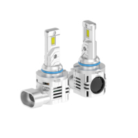 Phare LED blanc haute luminosité 40W Z18 6000K 5300LM avec puce 7035, DC9-30V, étanche IP68, remplacement d'ampoule automobile