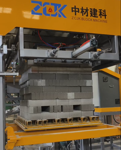 Ligne de production de machines automatiques de palettisation, d'empilage et d'emballage de blocs de béton et de briques, facile à utiliser, palettisation de haut niveau - Product Image 5