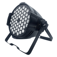 Projecteur LED PAR RGBW 54 pièces haute puissance pour scène, intérieur, DJ, discothèque, fête, mariage, club et décorations d'église