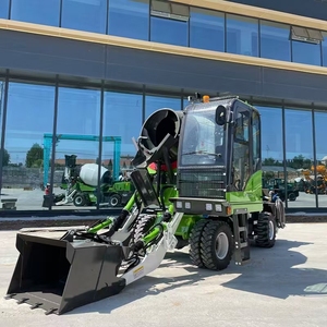 Mini camion malaxeur à béton autochargeur avec moteur et pompe à haute capacité de charge - Product Image 6
