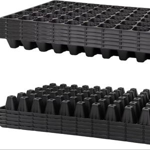 Khay ươm cây giống nhựa dùng trong nhà kính nông nghiệp, chậu trồng cây, khay gieo hạt 21 32 50 72 105 128 ô - Product Image 3