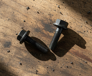 High strength stainless steel hex <b>flange</b> <b>bolt</b> 10.9 grade zinc plated 1 4 20 and 3 8 16 black oxide with full or partial - Product Image 3