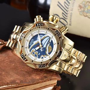 Penjualan laris jam tangan olahraga kejuaraan Quartz NFL desain klub sepak bola modis Dial besar 50mm mewah untuk perjalanan olahraga - Product Image 5