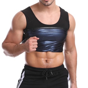 Herren Schwitz-Saunaweste Taillentrainer Gewichtsverlust Schlankheits-Bodyshaper Wärmespeicherndes Tanktop Shapewear Korsett-Shirt Heißer Fettverbrenner - Product Image 3