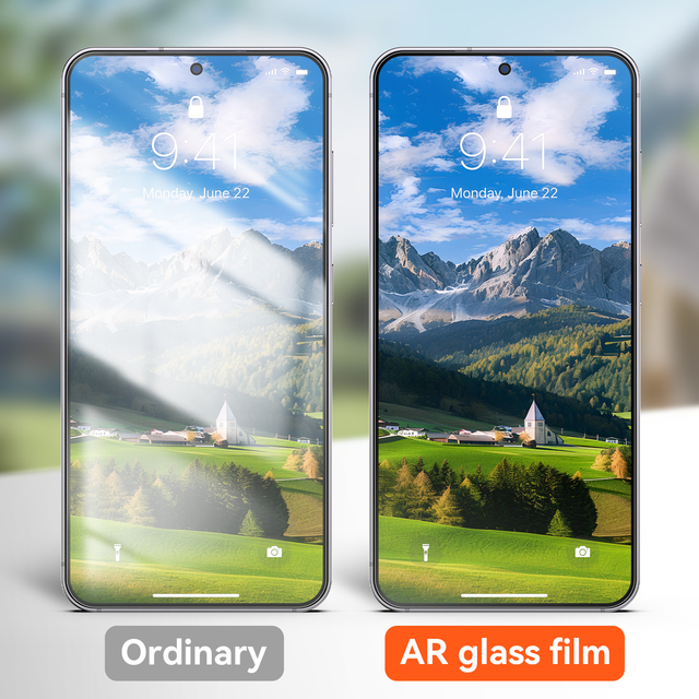 High Transmittance AR Glass Screen HD Film for Iphonefor IPhone11 12 13 14 15 16 17 Pro Max Screen Protector