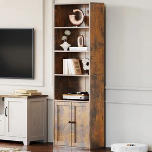 ตู้เก็บของอุตสาหกรรมแบบเปิด 4 ชั้น พร้อมบานประตู ชั้นวางปรับระดับได้ - Product Image 3