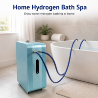Machine de Bain à Hydrogène Électrique à Commande Tactile Intelligente, Bain Moussant Nano Hydrogène à Haute Concentration pour Usage Domestique et Extérieur