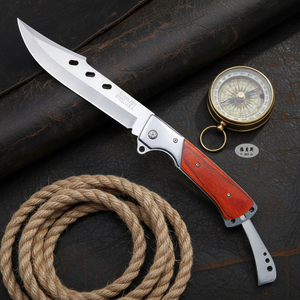 Navaja de Bolsillo para Supervivencia con Hoja de Acero 3Cr13 y Funda de Nylon para Defensa al Aire Libre y Herramienta de Fruta Grado Industrial/Bricolaje OEM - Product Image 5