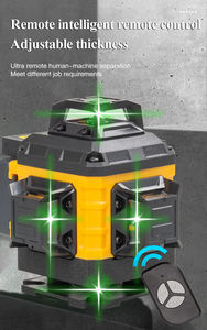 <span class=keywords><strong>Nivel</strong></span> Láser Profesional con Control Remoto - 16 Líneas y Calibración Automática. Resistente al Agua y a los Golpes. - Product Image 2