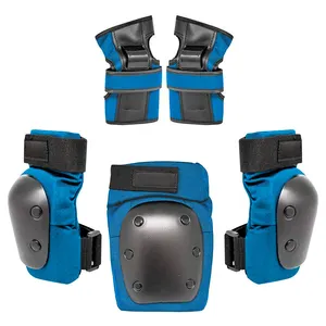 Customize Children's roller skating protective gear 6 piece set of ski skateboard sports balance skater riding knee pads