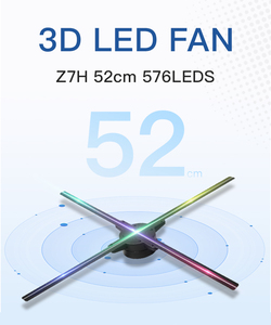 Z7h 52Cm Holographic Thiết Bị Ánh Sáng Quảng Cáo <span class=keywords><strong>Fan</strong></span> Led Hologram Hiển Thị 3D Halogpson <span class=keywords><strong>Fan</strong></span> - Product Image 2