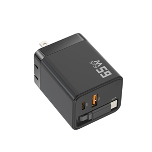 High-Speed 65W Gallium Nitride <strong>Charger</strong> for All Your Home &amp; Travel Device Needs - Product Image 1