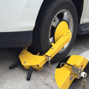 Bloc-<span class=keywords><strong>roue</strong></span> de sécurité <span class=keywords><strong>antivol</strong></span> réglable pour stationnement, avec pince de levage et griffe de blocage de pneu - Product Image 4