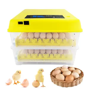 Inkubator telur otomatis, mesin penetas telur kecil Kapasitas 112, harga murah untuk dijual