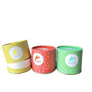 صندوق هدايا دائري صلب من الورق المقوى بتصميم مخصص وألوان متنوعة مع غطاء وقاعدة، الأكثر مبيعًا بالجملة لعام <span class=keywords><strong>2026</strong></span> - Product Image 3