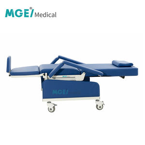 MGE-CW11 MEDIGE elektrikli mobil donör koleksiyonu transfüzyon kan alma bağış flebotomy Lab diyaliz koltuğu ev diyaliz - Product Image 6