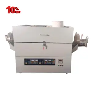 Two Dual Temperature Zone Tubular Furnace Double Zones Horizontal 1500C Duplex Tube Furnace For High-temperature Lab Experiment