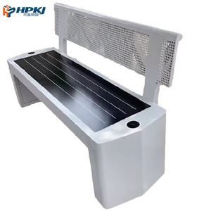 Asientos de alta calidad para asientos solares hepu, <span class=keywords><strong>bancos</strong></span> de jardín al aire libre alimentados por células solares inteligentes - Product Image 5