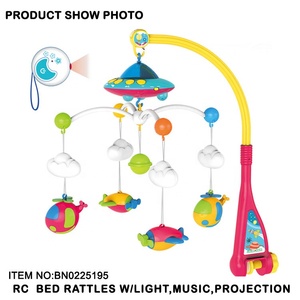 Juguete Musical con Control Remoto para <span class=keywords><strong>Cuna</strong></span> <span class=keywords><strong>de</strong></span> Bebé Jacko Toys, Juguete Móvil para Bebés con Proyector y Construcción <span class=keywords><strong>de</strong></span> Plástico - Product Image 6