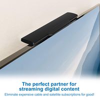 Antenne TV murale Antuko pour intérieur, HDTV 4K 1080P, pour la réception des signaux de télévision numérique