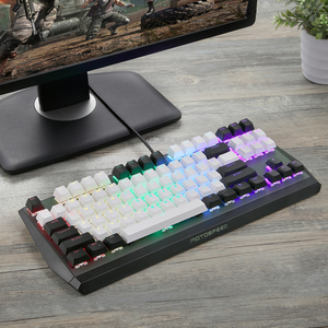 Motospeed CK73 Teclado gamer teclado TKL cableado <span class=keywords><strong>multimedia</strong></span> Teclado mecánico 87 teclas hotswap teclado Clavier gaming - Product Image 2