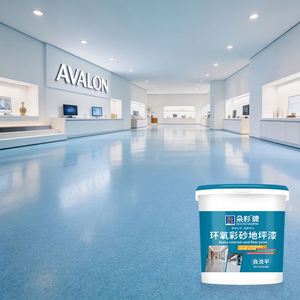 Peinture époxy auto-nivelante sans joint professionnelle bicomposante liquide à appliquer au pinceau pour garage commercial - Product Image 2