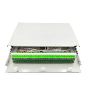 KEXINT Factory Prices Metal 72 Core Rack Mount Fiber Optic Patch Panel