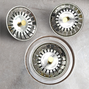 Stainless Steel Sink Stopper Filter Basket For <b>Kitchen</b> Sink Dishwashing Basin Minimalist Design - Product Image 3