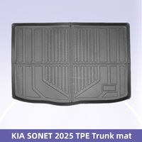 Tapis de sol de voiture toutes saisons SONET 2025 TPE 3D personnalisables en matériau TPE