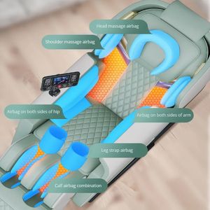 Meiyang Fabrik Großhandel Elektrischer Fixpunkt-Massagesessel mit Schwerelosigkeit, Shiatsu, Heizung und Vibration für den Ganzkörpereinsatz - Product Image 6
