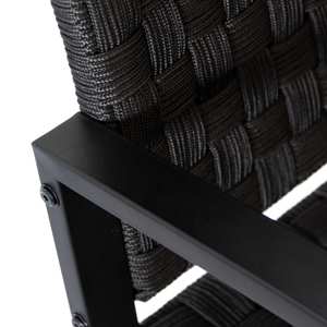 Chelsea TACASA Banco de ratán de lujo para exteriores Cómodo y duradero con diseño moderno para Patio Parques Hoteles Villas Escuelas - Product Image 4