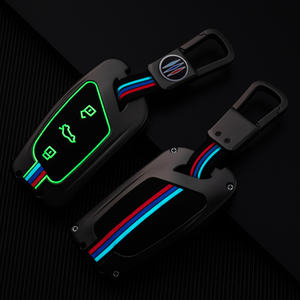 Étui de protection pour clé de voiture en alliage de zinc et gel de silice pour ROEWE RX5 350 360 W5 EI5 EI6 RX3 RX8 ZS MG <span class=keywords><strong>6</strong></span> Porte-clés Porte-clés Sac - Product Image 3