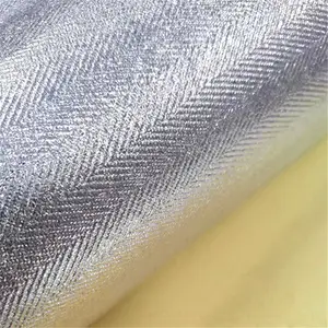 Aramid Coated Aluminum Fabric Heat Resistant Insulation Suit Anti Thermal Radiation Suit