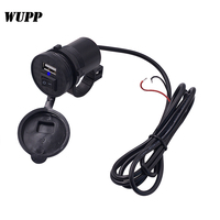 Accessoires pour moto, chargeur de téléphone portable avec port USB pour motos avec interrupteur marche/arrêt
