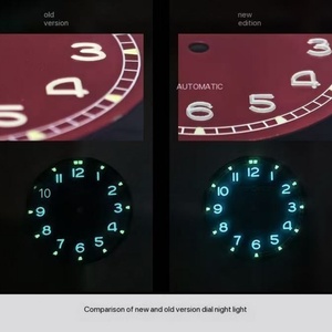Montre mécanique de luxe Octopus Kraken 40 mm vintage, mouvement automatique PT5000, verre saphir, luminescent, étanche 10 bars - Product Image 6