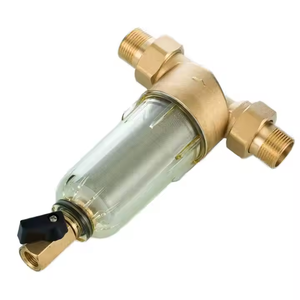 Bomba de filtro de agua para restaurante doméstico de alta calidad, filtro de presedimento para toda la casa de malla de 1/2in 3/4in 1in para uso en plantas de fabricación - Product Image 2