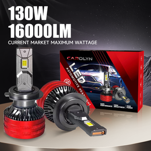 Faros Delanteros LED de 120 W, 6000 K, Luz Blanca, Faros Delanteros para Automóvil H7H1H3, Luces Antiniebla LED, <span class=keywords><strong>Bombillas</strong></span> LED para Automóvil h7 - Product Image 1