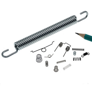 Stainless Steel Tension Springs With Hooks Various Sizes For Hardware Applications - Product Image 4