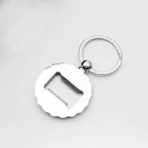 Tùy chỉnh nắp chai mở chai Keyring với logo Epoxy