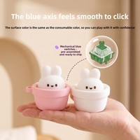 Jouet anti-stress imprimé en 3D, bouton en forme d'animal mignon, pendentif porte-clés apaisant et réducteur de stress, fabriqué en Chine