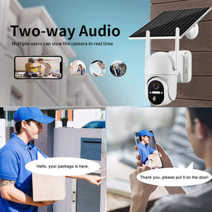 紧凑型太阳能摄像头无线户外智能运动检测警报器无需接线迷你家用安全摄像头 - Product Image 5