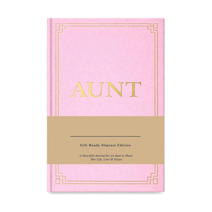 Diario con Tapa Dura, Cubierta de PU Rosa, Detalles en Dorado, Edición con Estuche de Regalo, para Compartir Vida, Amor y Valores - Product Image 2