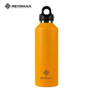  Revomax Groothandel 0,6l 0,75l Roestvrij Staal Vacuüm Geïsoleerde Beker Kruik Waterfles Thermosfles